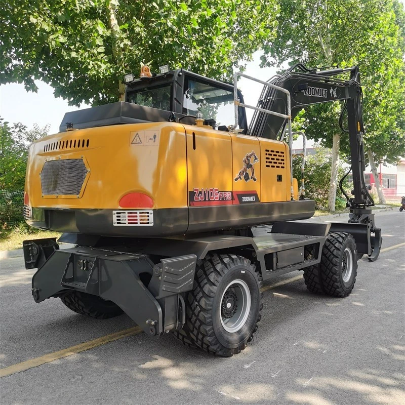 10.5-ton Wheeled Excavator best